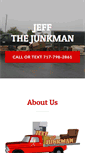 Mobile Screenshot of jeffthejunkman.com